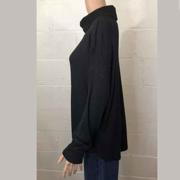 Sanctuary Turtleneck Long Sleeve Tee Black - Picture 6 of 8